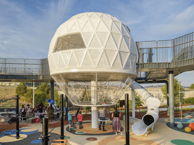 Astronomy inspired playground brought to life by FORGE